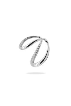 【即納】DOUBLE STRING BANGLE / ダブル ストリング バングル STERLING SILVER 925 サイズS (シルバー)