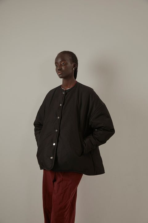 【25AW】Window Cuff Tent Blouson / ウィンドウカフステントブルゾン (ブラック)