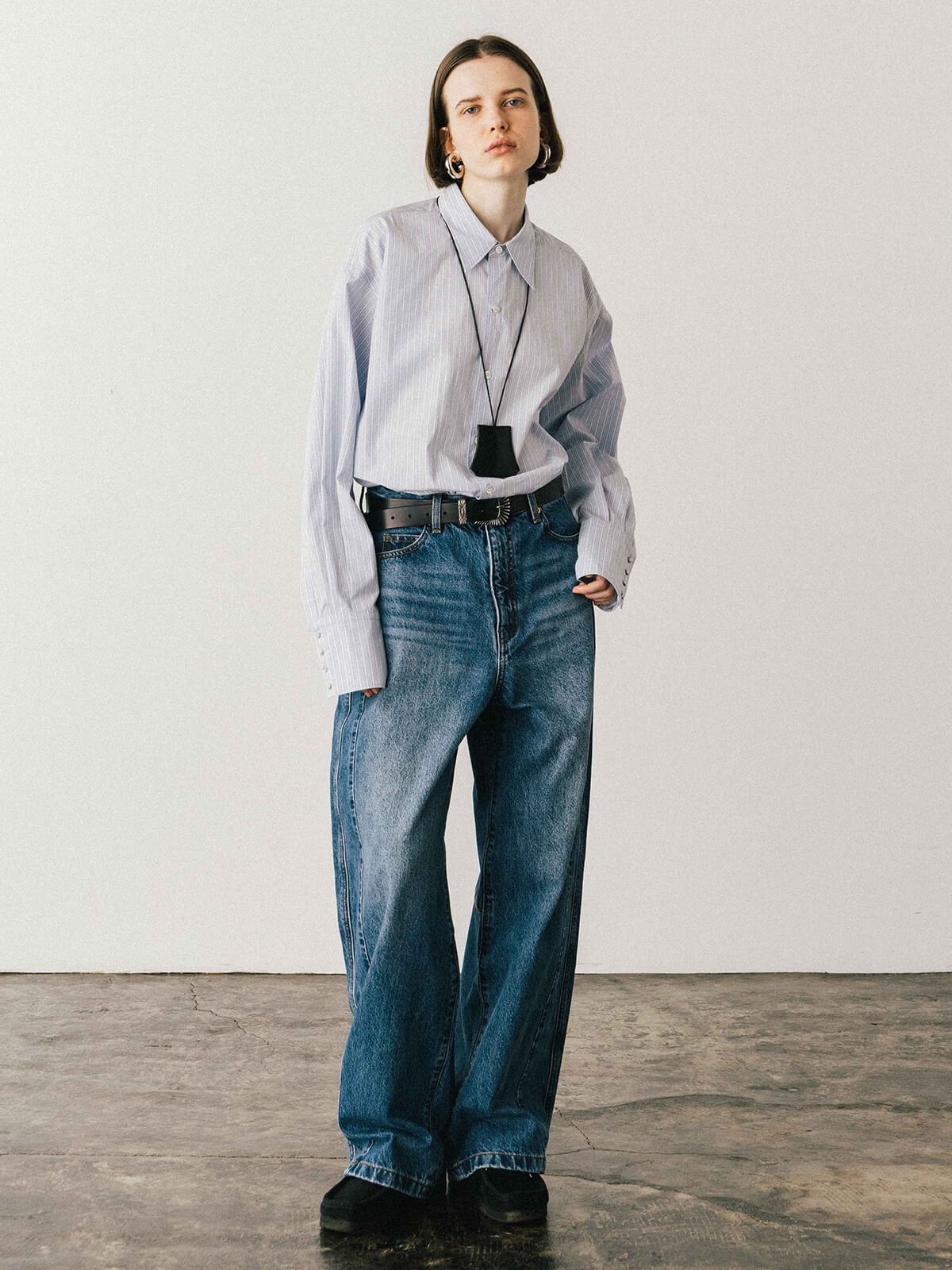 【25AW】THE SHIRT / ザ シャツ (ブルー)