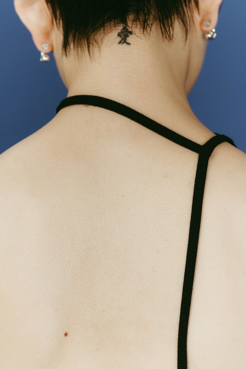 unique feminine blouse (Black) / ユニークフェミニンブラウス (ブラック) / 26SS