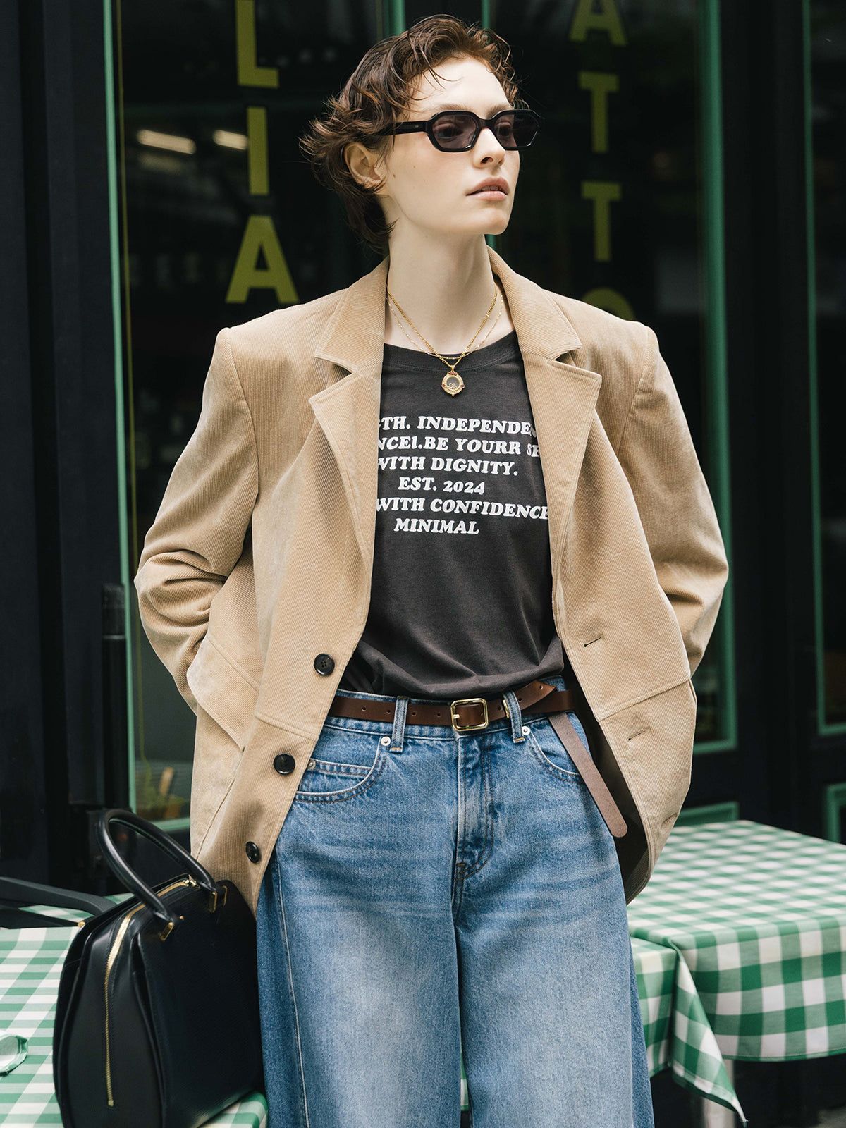 パーマネント ロングスリーブ Tシャツ (STRENGTH) PARMANENT L/S TEE /  26AW