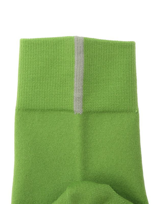 BI-COLOR BACK LINE SOCKS / バイカラーバックラインソックス (ライム)