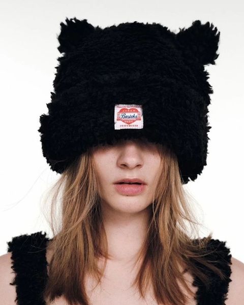 【25AW】Bear Beanie / ベアビーニー (ブラック)