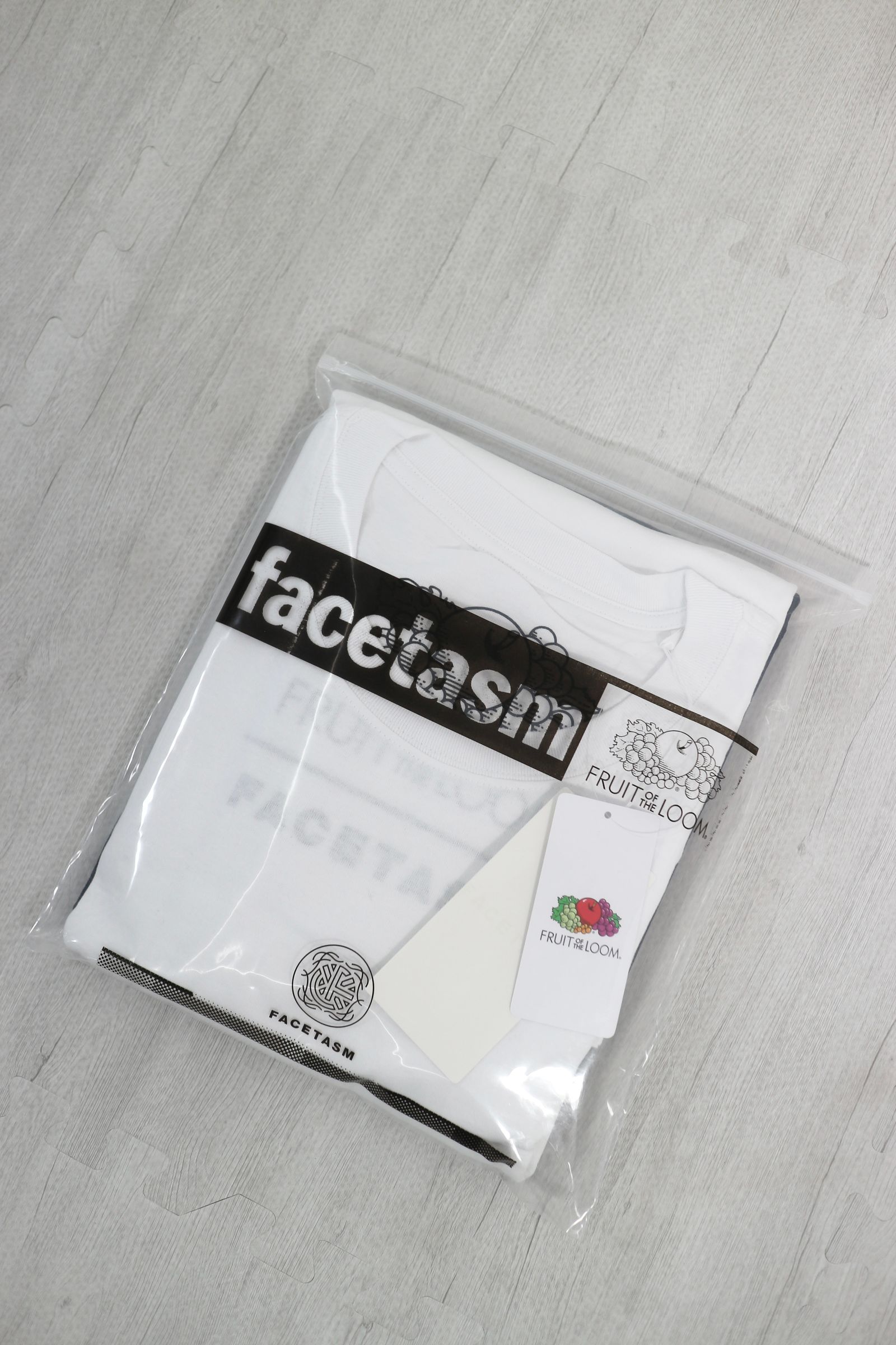 FACETASM - 【FACETASM×FRUITS】 OF THE LOOM PACK BIG TEE