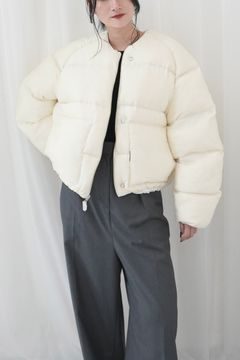 THE DOWN JACKET / リバーシブルダウンジャケット (ホワイト) / レディース
