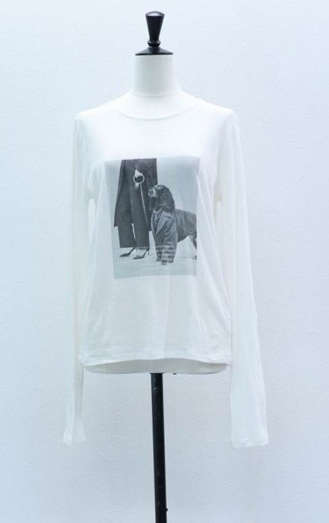 シアーフォトコンパクトロンT (ホワイト) Sheer Photo Compact Long-Sleeve Tee (White) / 26AW