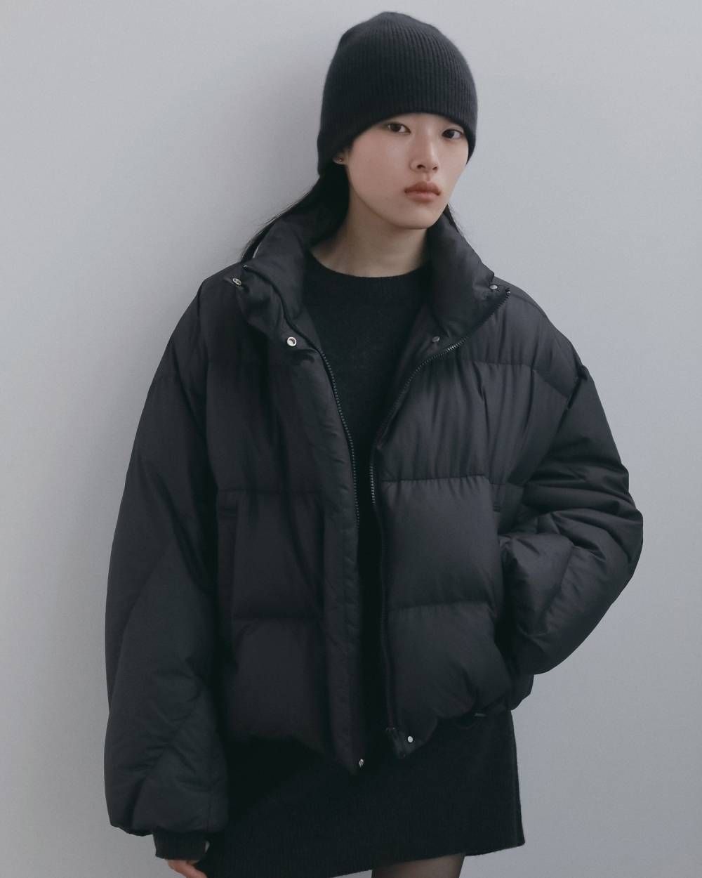 ラクーンニット ビーニー (チャコールグレー) Raccoon Knit Beanie (Charcoal gray) / 26AW 【6月29日まで期間限定予約】
