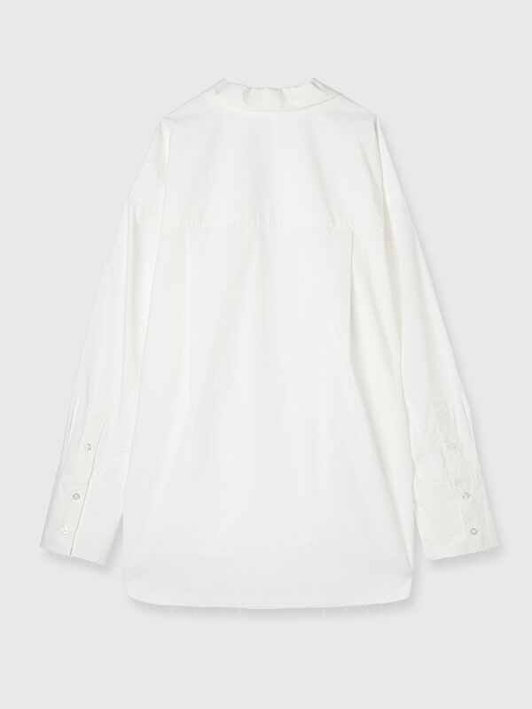 【THE C】 SKIPPER SHIRTS (ホワイト)