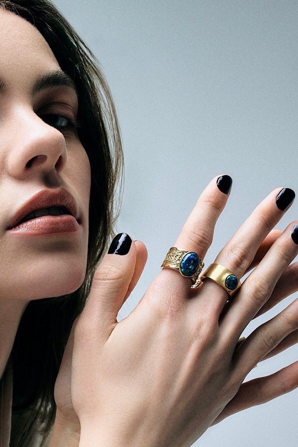 ARCHAIC MURAL OPAL RING / アルカイック ミューラル オパール リング STERLING SILVER 925 (ゴールドベルメイユ)