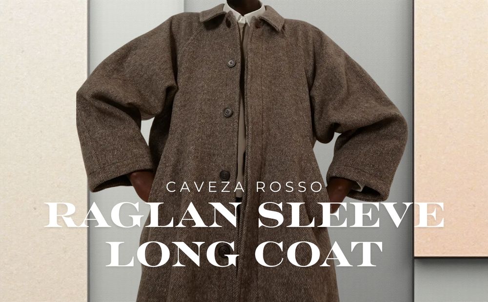 CAVEZA ROSSO 厚手ニットの日も、迷わず頼れるロングコート