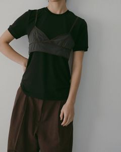 Compact Ringer T-Shirts (Black) / コンパクトリンガー Tシャツ (ブラック) / 26SS