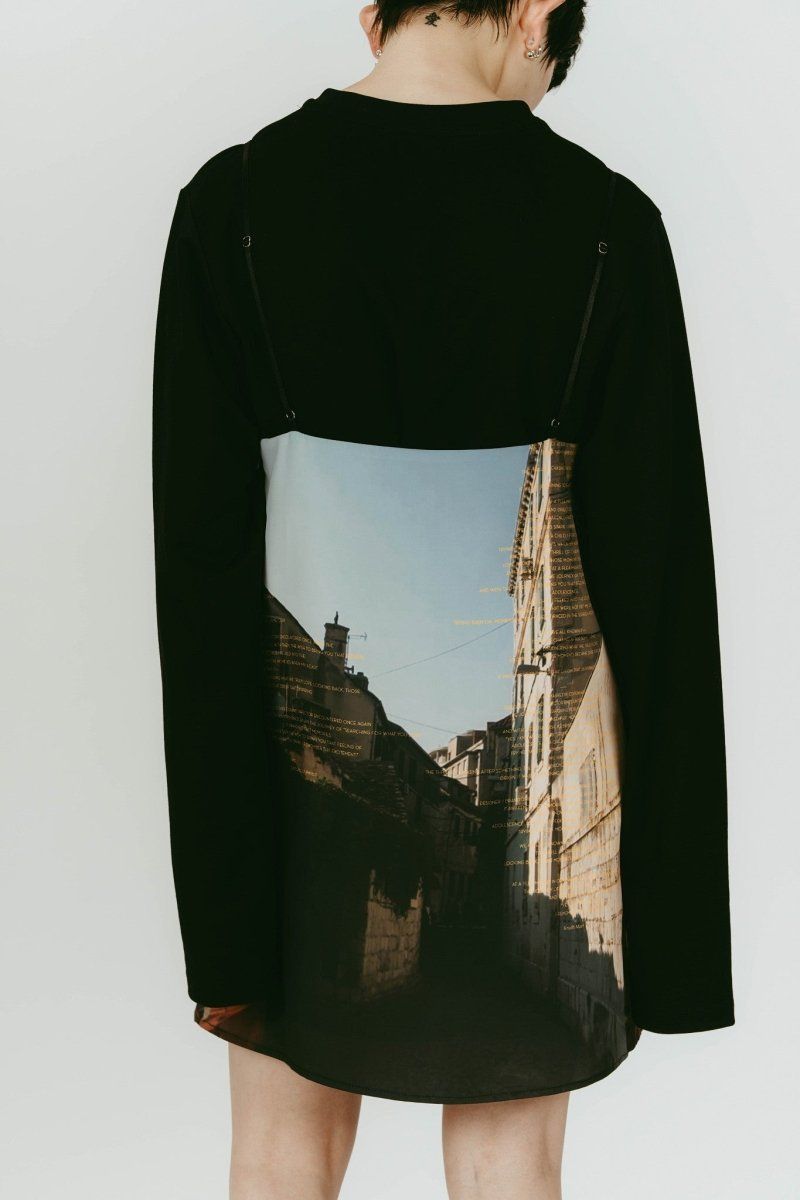 scenery print mini one piece (croatia) / 風景プリントミニワンピース (クロアチア) / 26SS