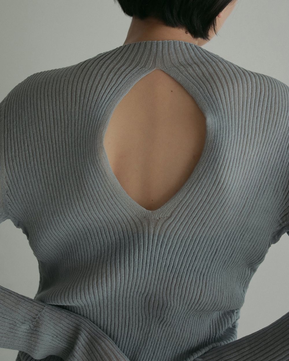 ànuke - Side Drawstring Knit / サイド ドローストリング