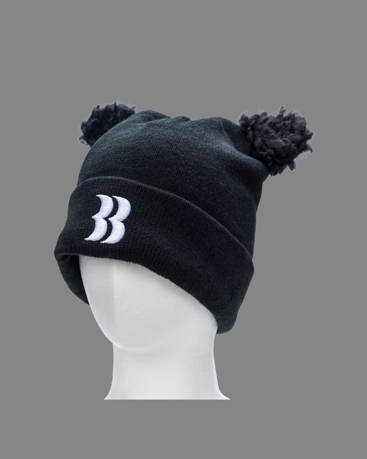 【25AW】Removable Bear Ear Beanie / リムーバブル ベアビーニー (ブラック)
