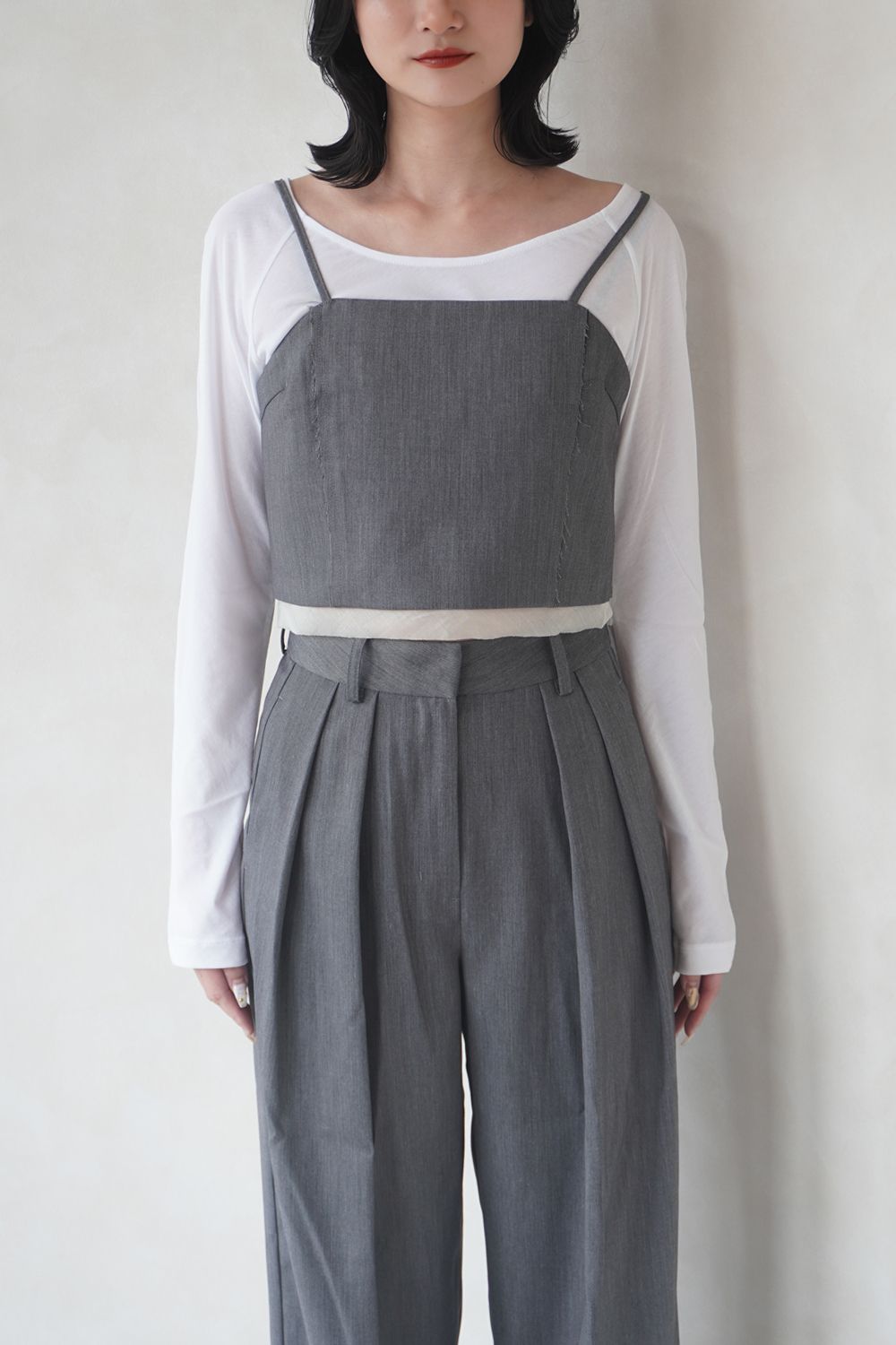 ànuke - Cutoff Twill Bustier / カットオフツイルビスチェ ...