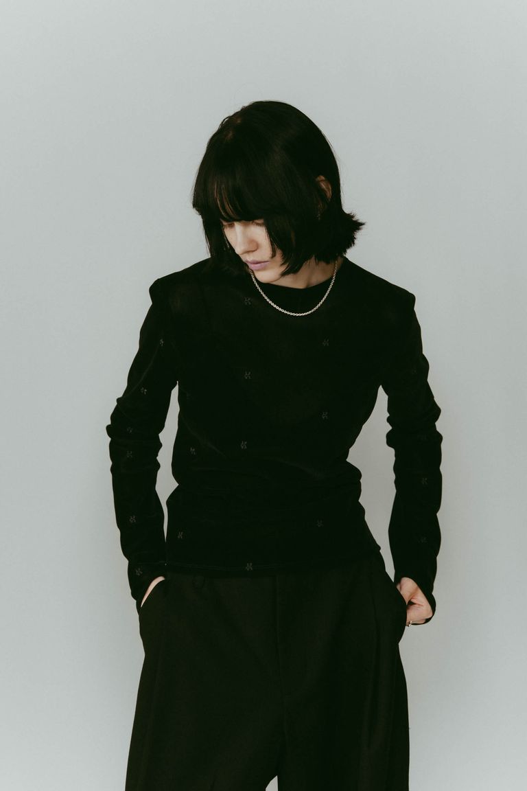 175cm 着用サイズ:フリー