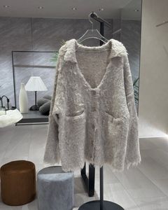 brushed lightly reversible knit cardigan / リバーシブルニットカーディガン (ミルクティー) / 25AW