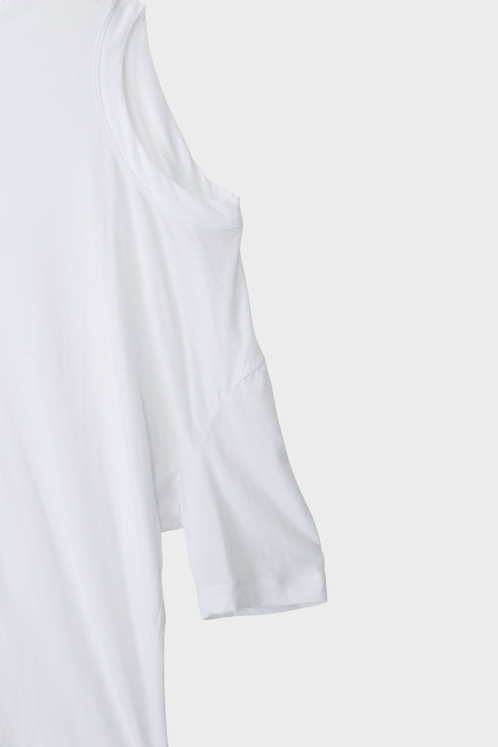 【25SS】SHEF OPEN SHOULDER T-SHIRT / オープンショルダーTシャツ (ホワイト)