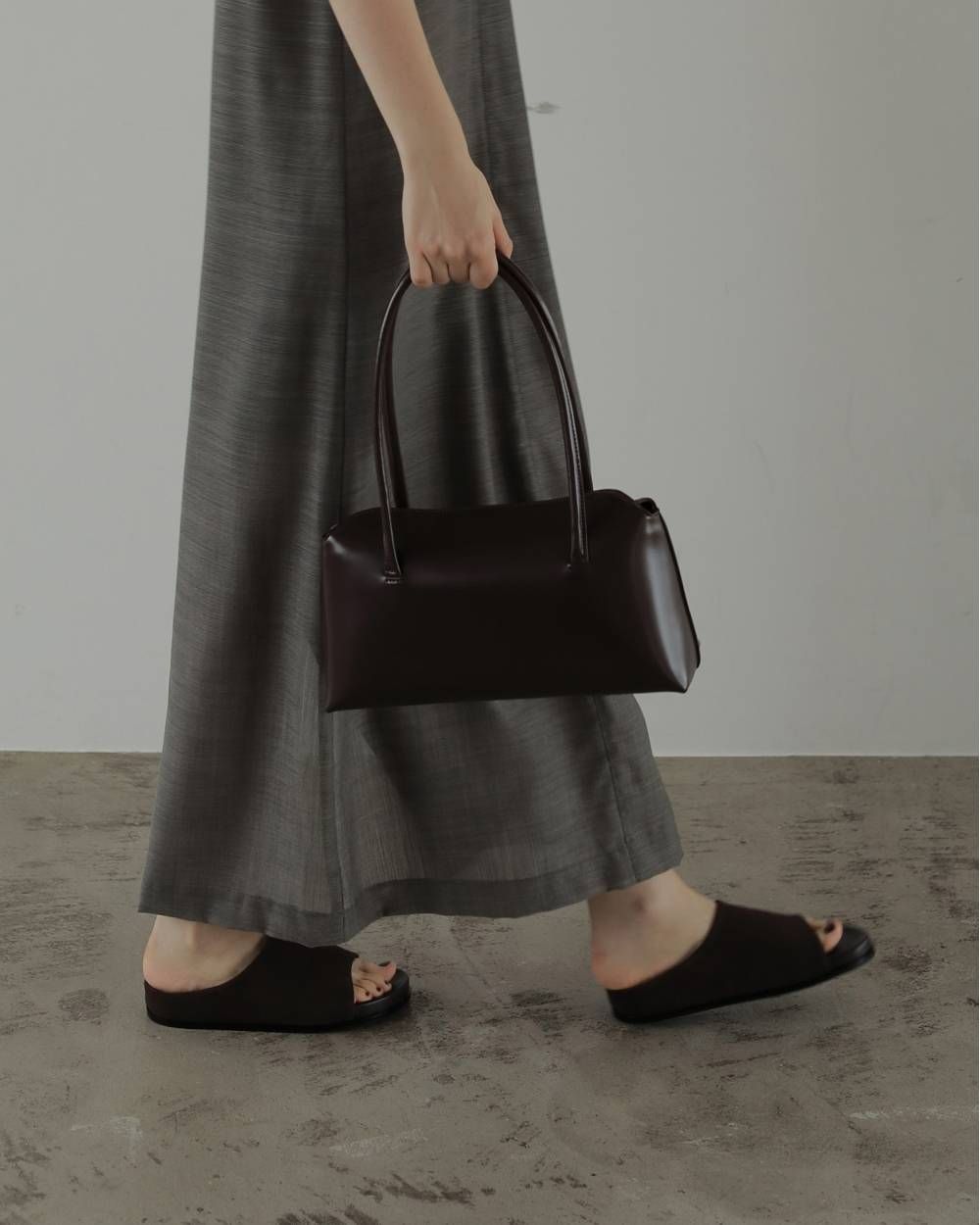 ワイドベルトサンダル (ブラック) Wide Belt Sandals (Black) / 27SS
