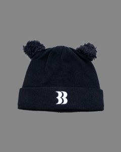 【25AW】Removable Bear Ear Beanie / リムーバブル ベアビーニー (ブラック)
