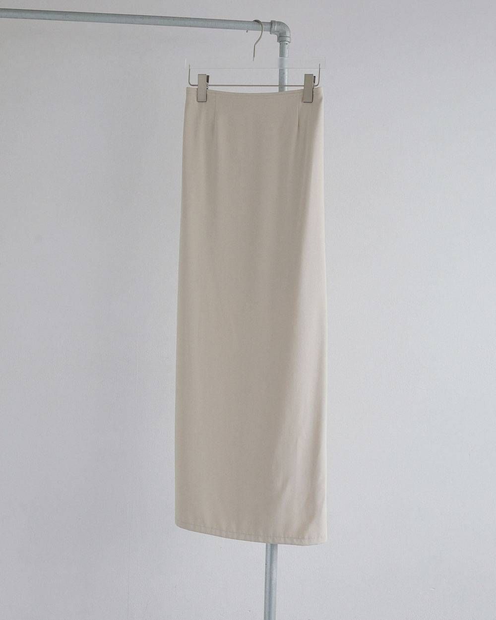 ジョーゼットペンシルスカート (アイボリー) Georgette Pencil Skirt (Ivory) / 27SS