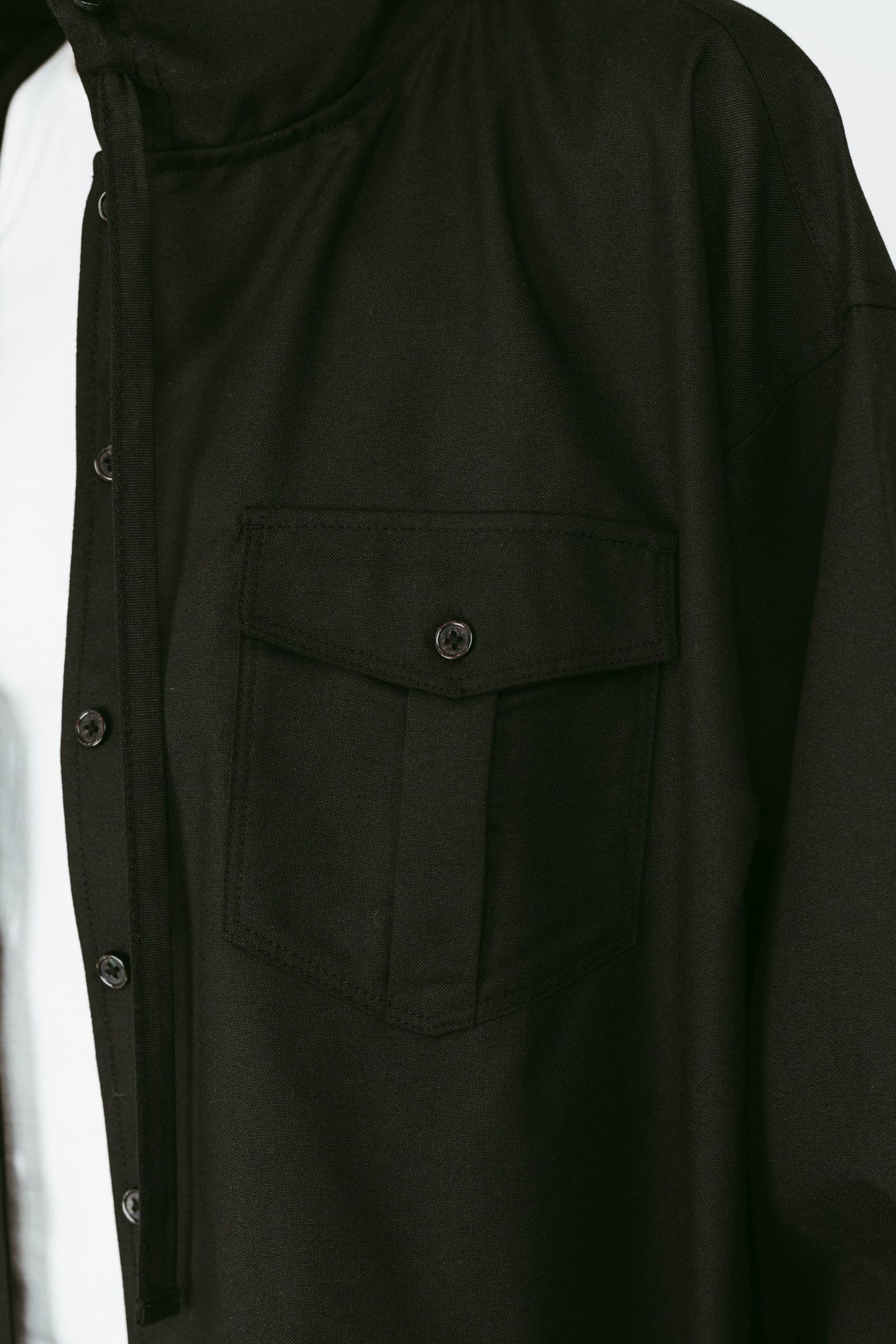 UVプロテクション フーディ (ブラック) UV protection hoodie(unisex) (Black) /  26SS