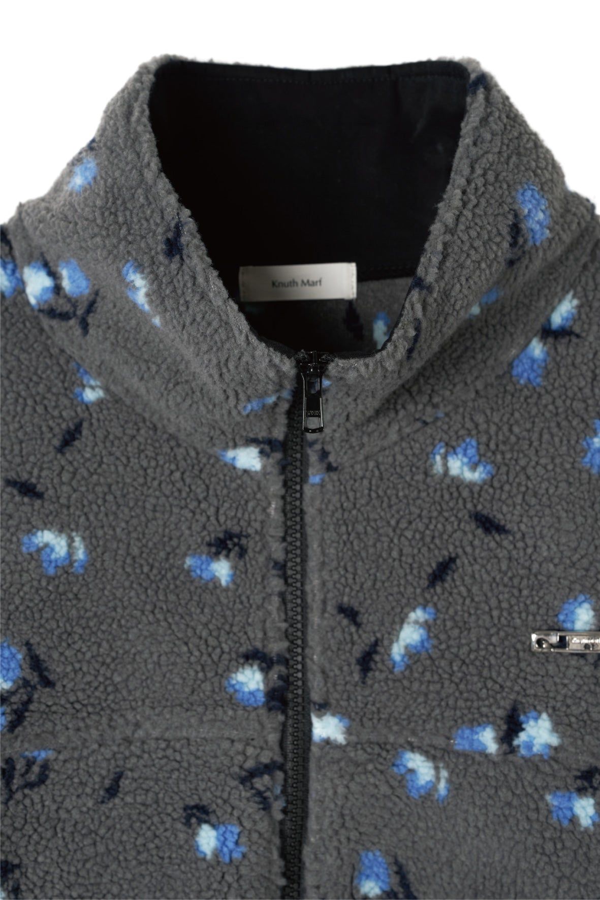 フラワー ボアフリース (グレー) flower boa fleece(unisex) (Gray) / 26AW
