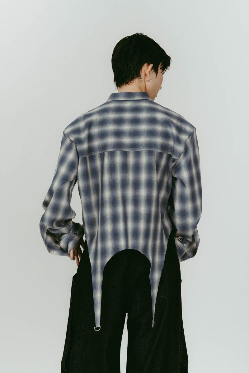 design overshirt (Blue) / デザインオーバーシャツ (ブルー) / 26SS