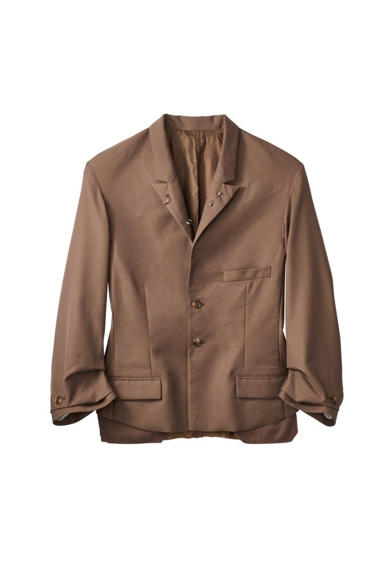 vintage tailored jacket (Brown) / ヴィンテージ テーラードジャケット (ブラウン) / 26SS