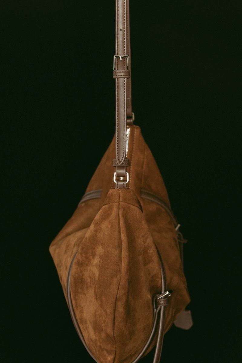 スエード ムーンバッグ (ブラウン) suede moon bag (Brown) / 26AW
