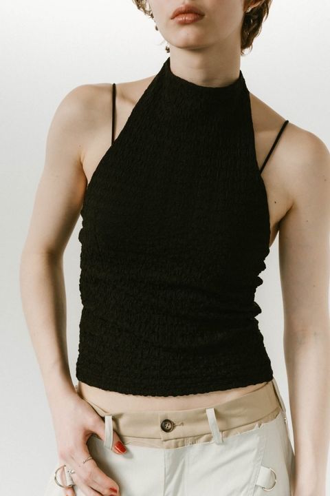 halter neck tops / ホルターネックトップス (ブラック) / 25SS