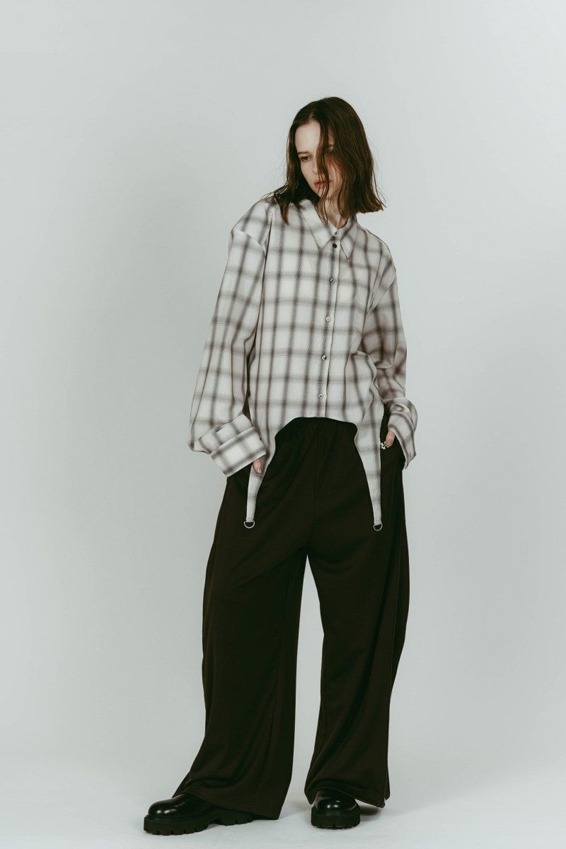 design overshirt (White) / デザインオーバーシャツ (ホワイト) / 26SS