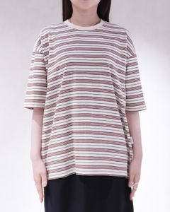 マルチボーダーTシャツ (ベージュ)  Multi Border T-shirt (Beige) /  26SS
