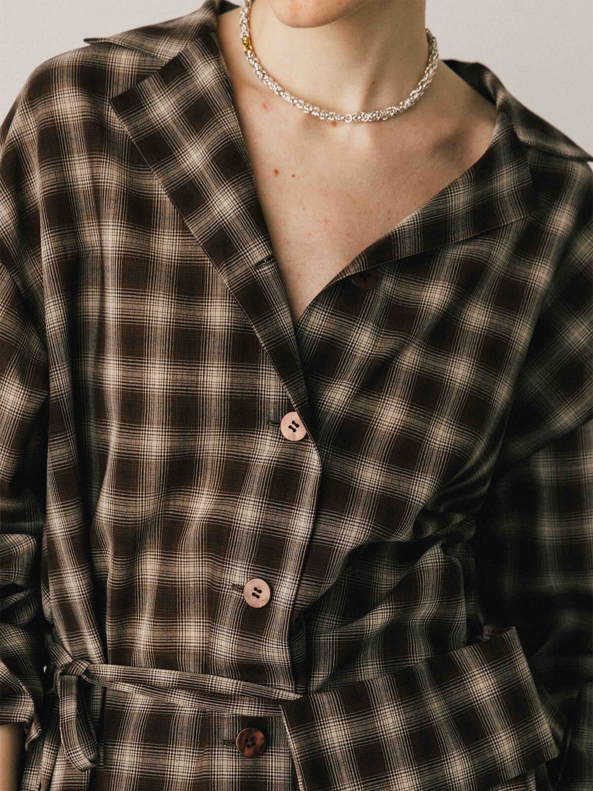 CREDONA チェックシャツ セール】ROME CHECK SHIRTS/ローマチェックシャツ（シャツ