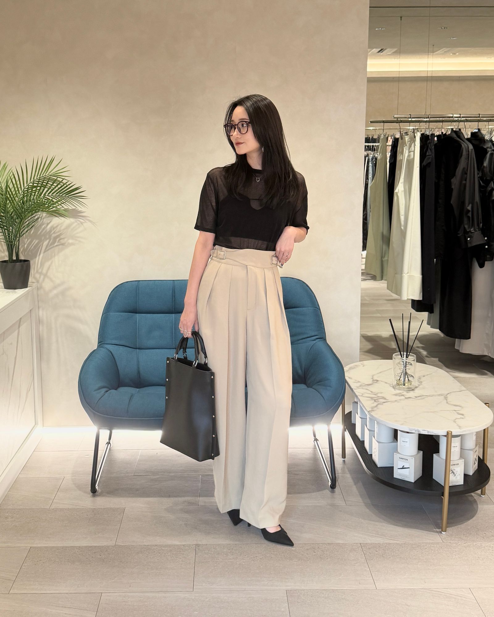 CREDONA / beautiful people / Knuth Marf / NUEF 25春夏コーディネート