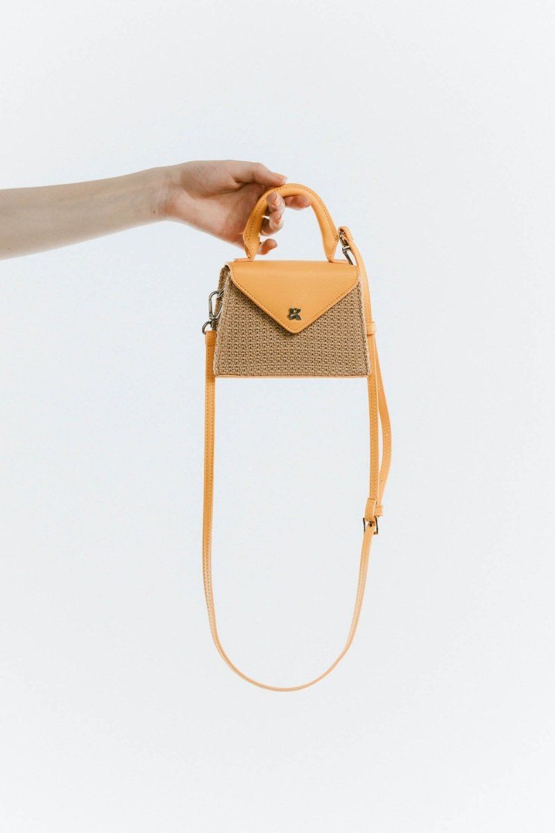 K motif mini basket / Kモチーフ ミニバスケットバッグ (イエロー) / 25SS