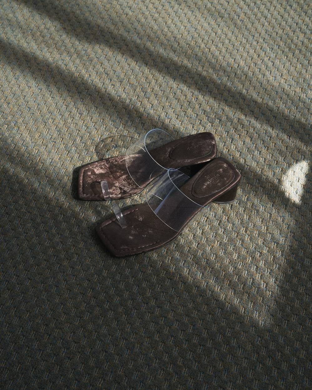 Square Clear Sandals (Clear) / スクエア クリアサンダル (クリア) / 26SS