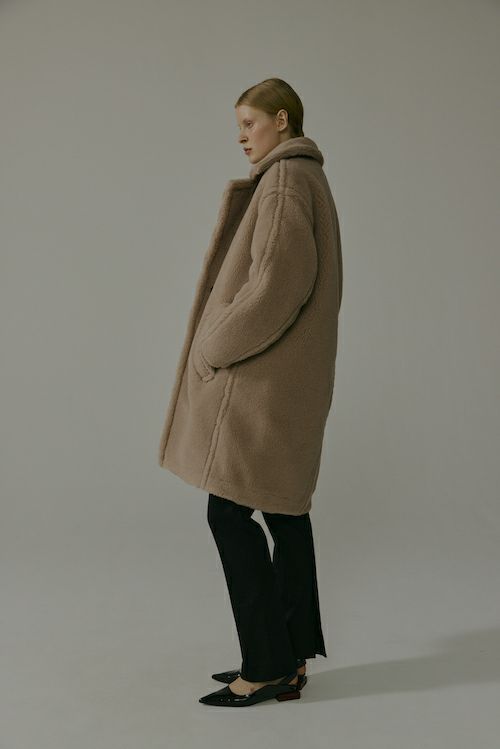 【24AW】BOA COAT / ボアコート (ベージュ)