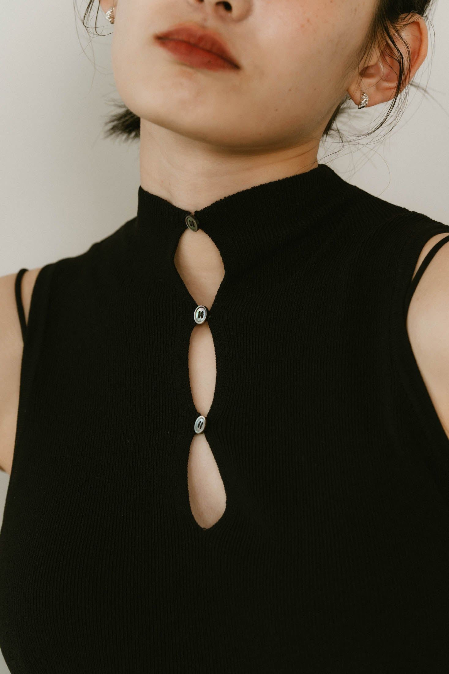 Knuth Marf - taffeta docking one piece / タフタ ドッキング