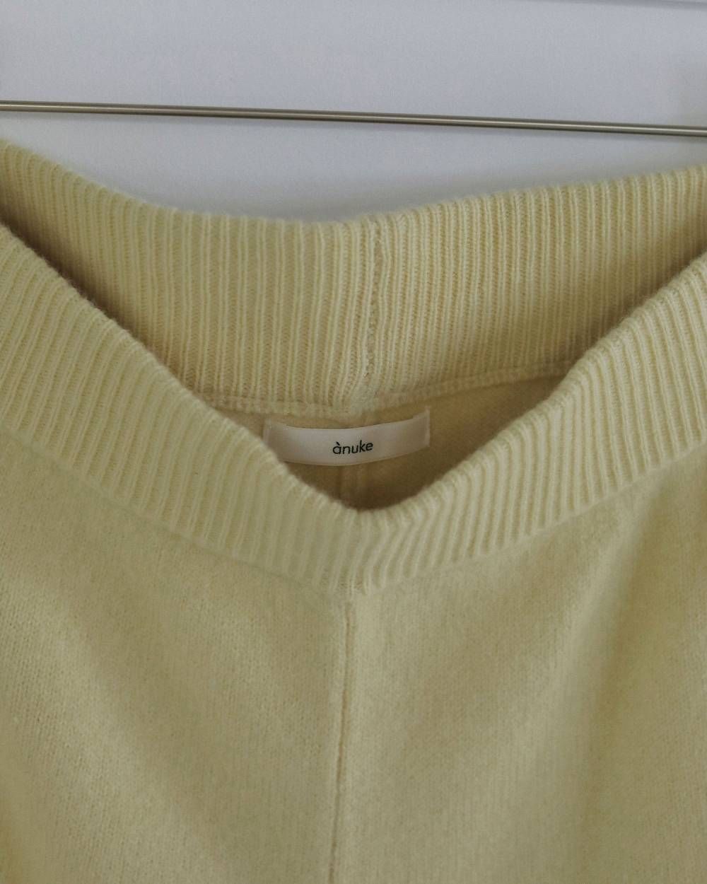 ウールニットブルマ (イエロー) Wool Knit Bloomer (Yellow) / 26AW 【6月29日まで期間限定予約】
