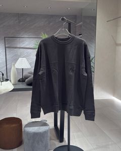 【25AW】Sandwashed Over Sweat / サンドウォッシュ オーバースウェット (ブラック)