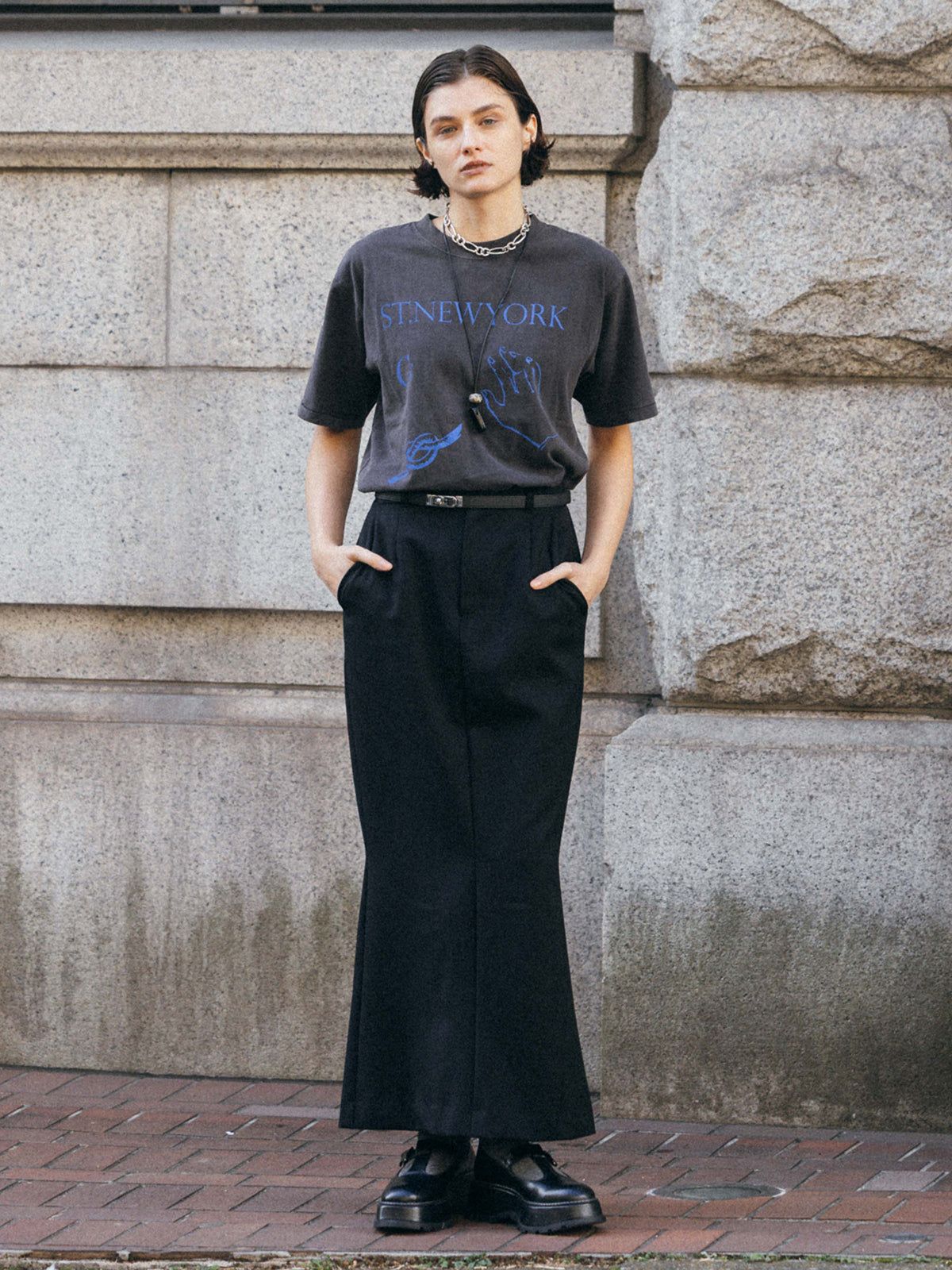 パーマネント Tシャツ (NEWYORK) PARMANENT TEE (NEWYORK) /  26SS