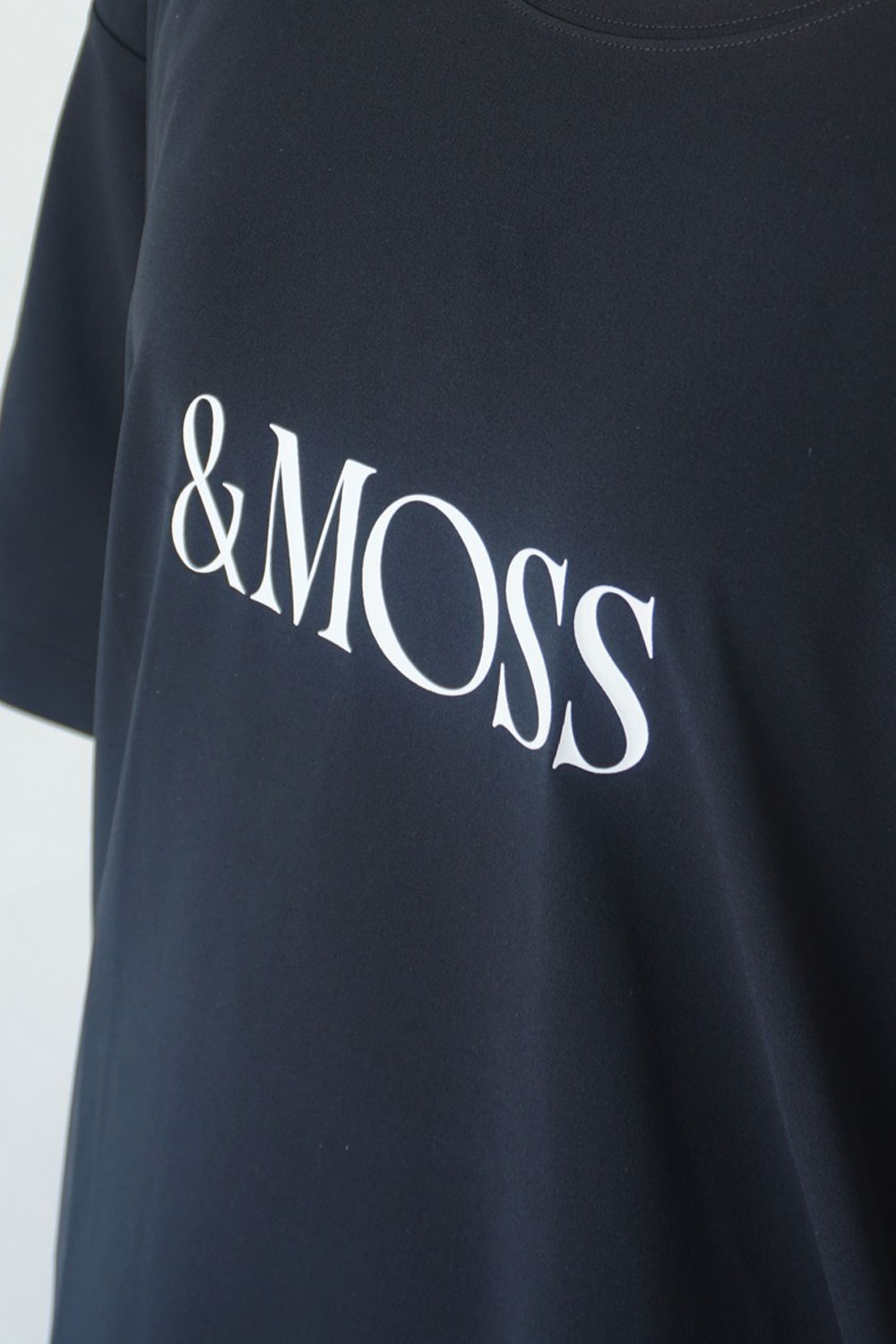 DRY TOUCH OVERSIZED T-SHIRTS / ドライタッチ オーバーサイズ Tシャツ (ブラック) / ユニセックス