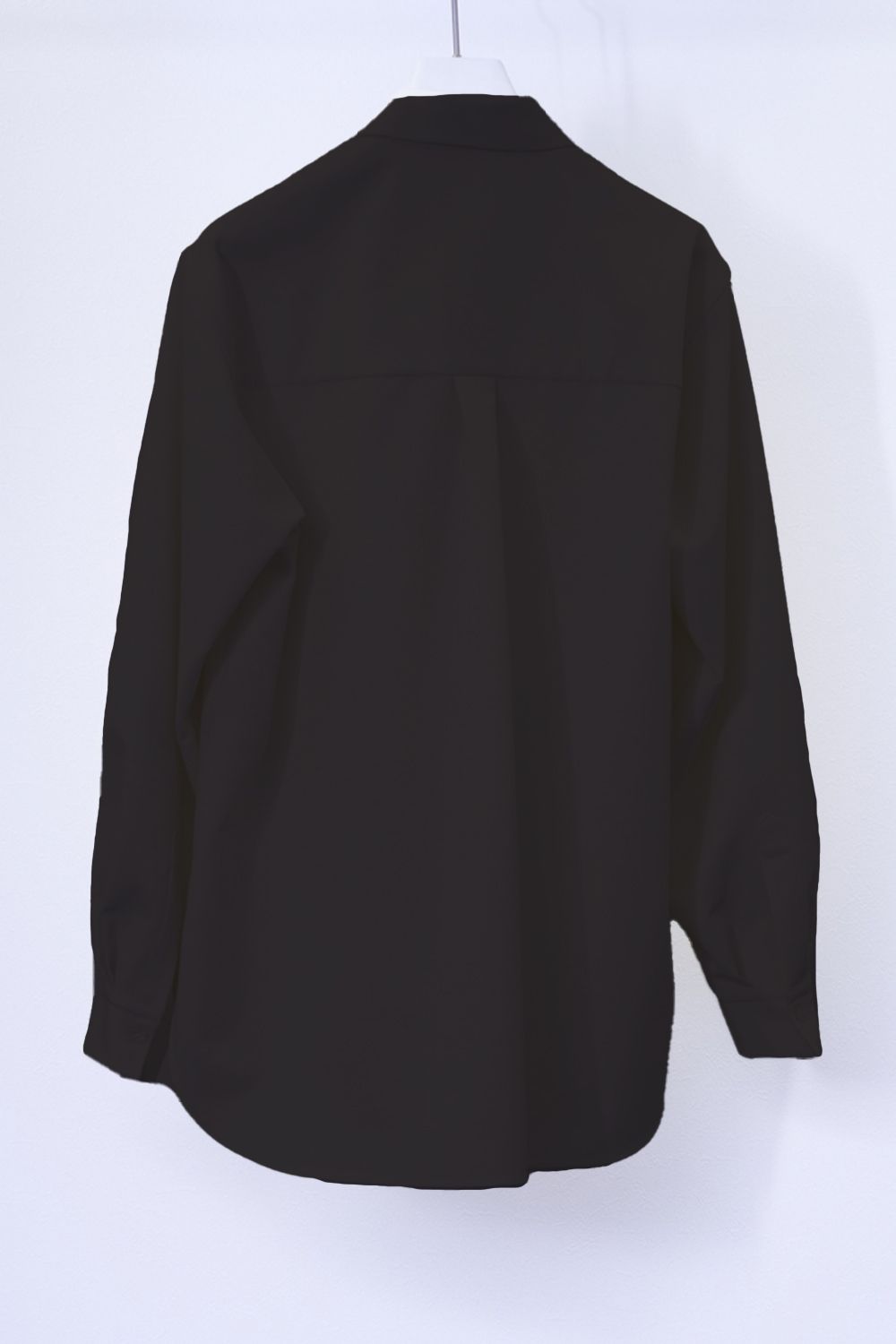 【メンズ】DOUBLE CLOTH SHIRT / ダブルクロスシャツ (ブラック)