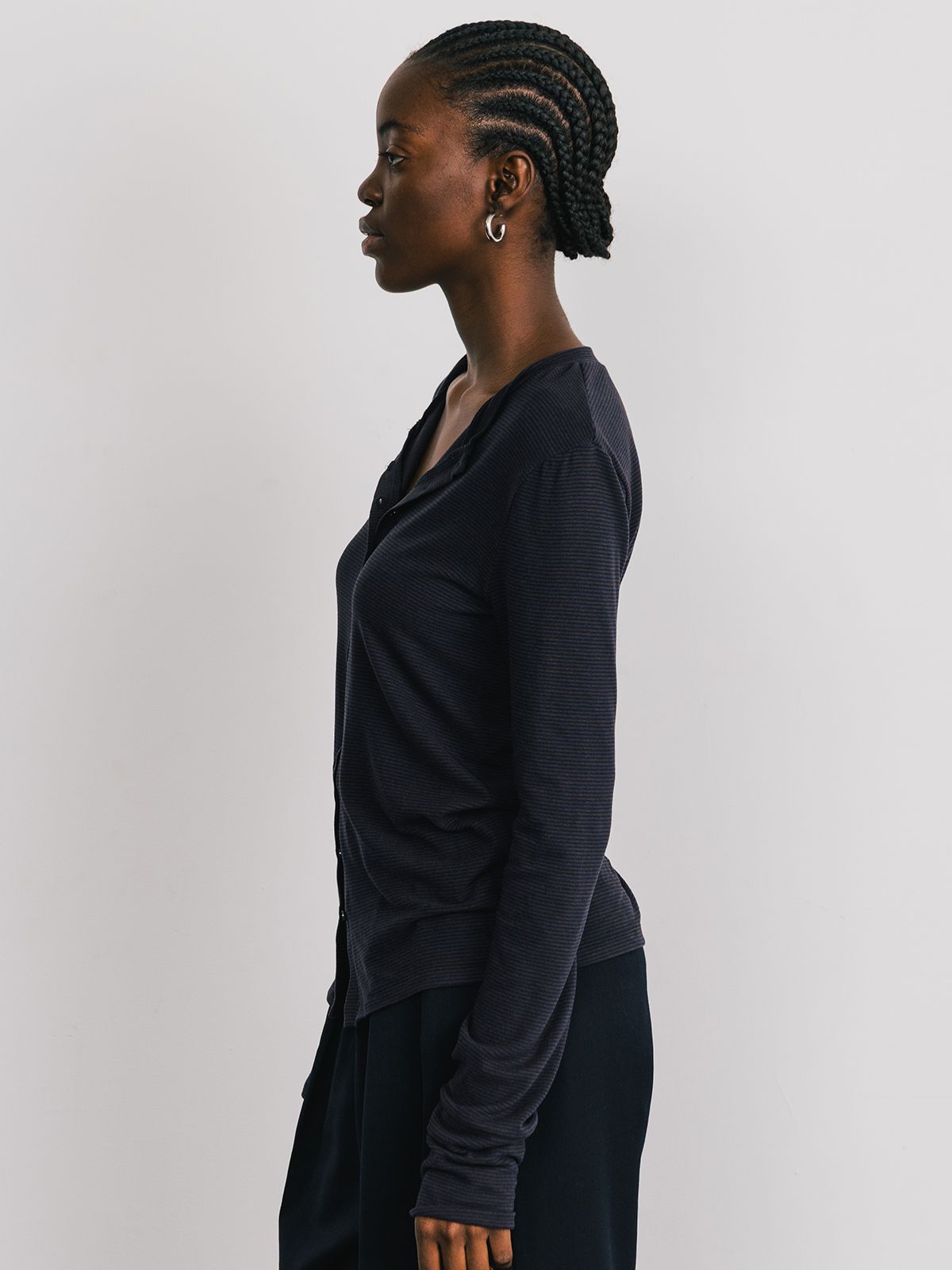 【25SS】SMOOTHY CARDIGAN / スムージーカーディガン (ネイビー)