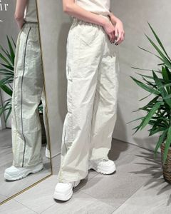 ダブルラインタフタパンツ (ベージュ)