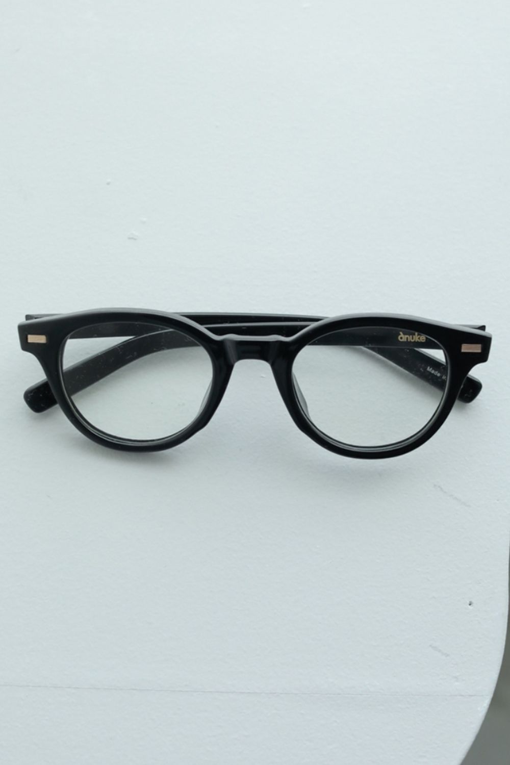 Glasses Type-A / メガネ (ブラック)