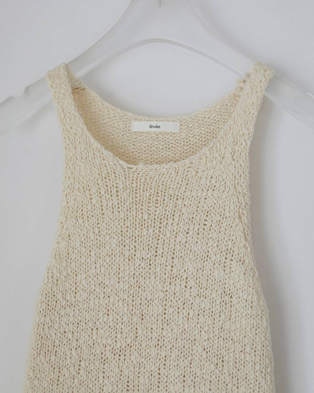 アメスリ フリンジトップス (アイボリー) Americansleeve Fringe Tops (Ivory) / 27SS