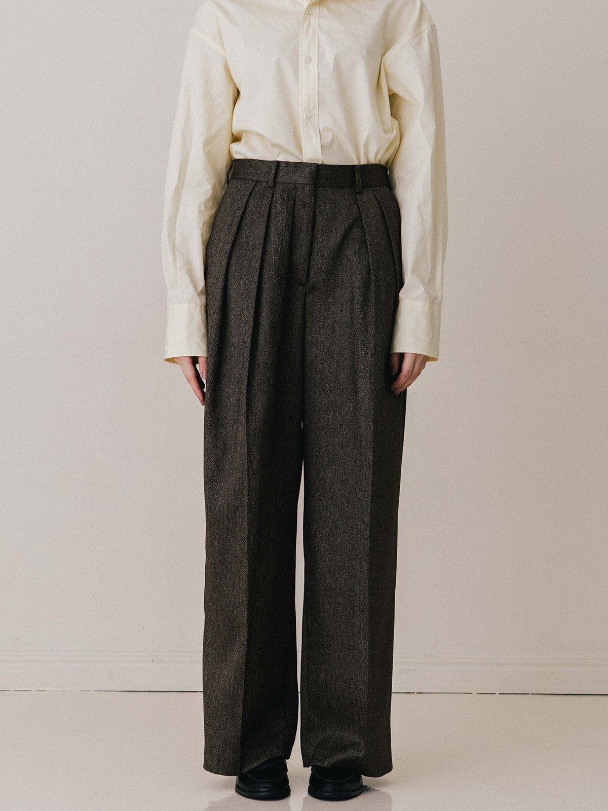 【25AW】【THE C】ICHIGUN PANTS / イチグンパンツ (ブラウン)