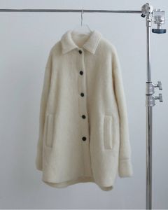 シャギーオーバージャケット (アイボリー) Shaggy Over Jacket (Ivory) / 26AW 【6月29日まで期間限定予約】